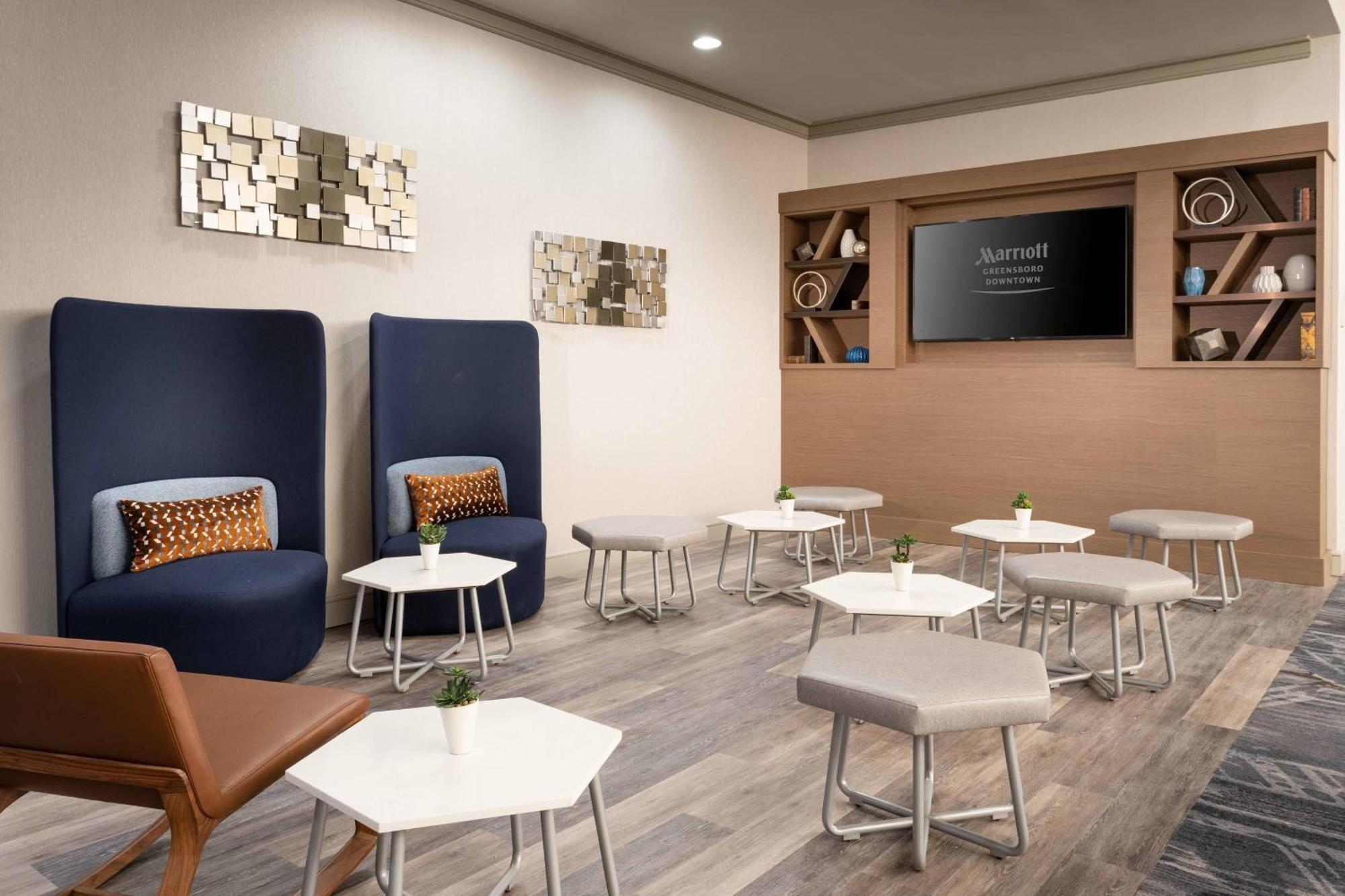 Marriott Greensboro Downtown Екстер'єр фото